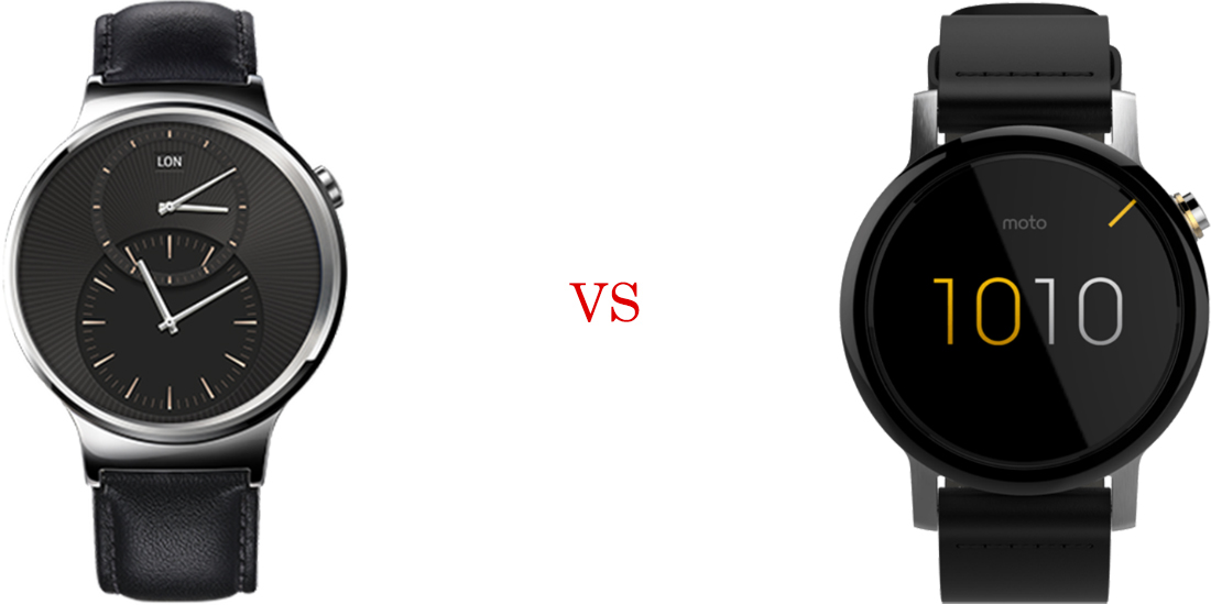 Huawei Watch versus Moto 360 (2015) 3